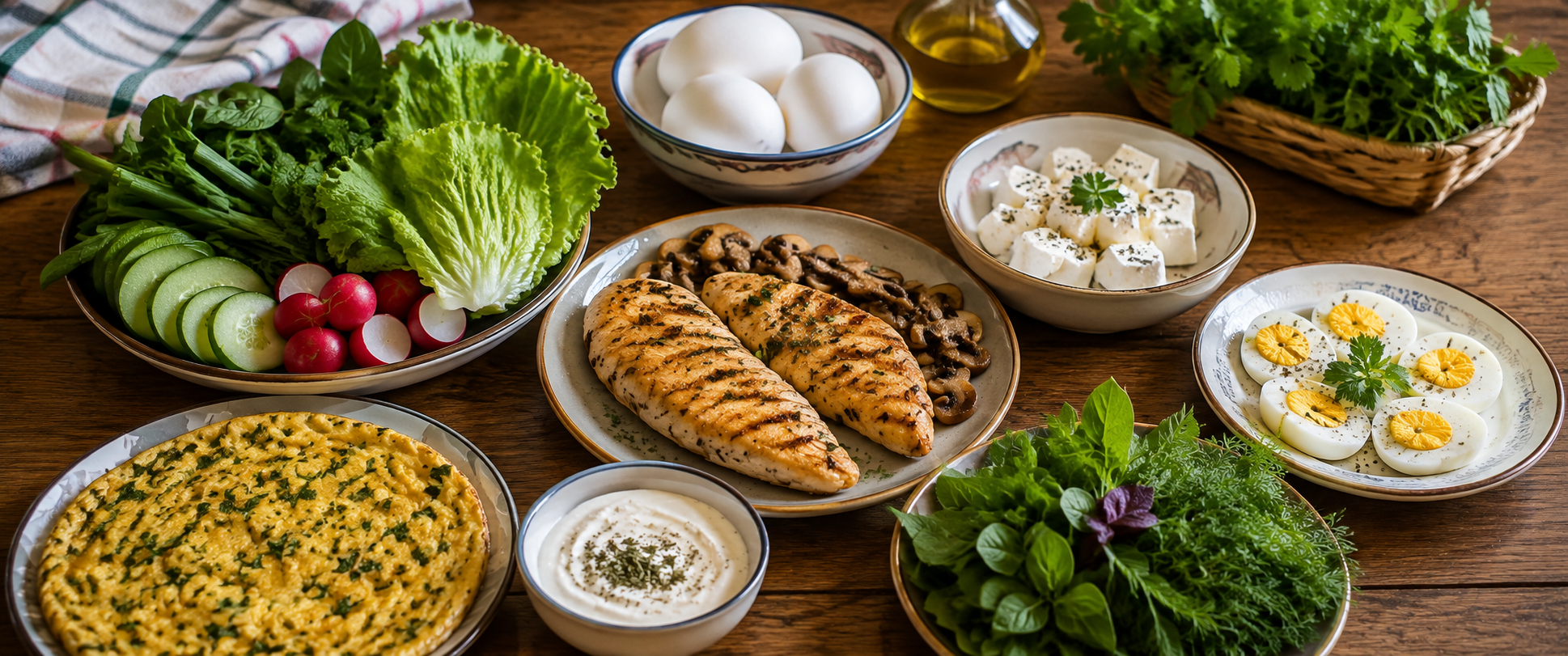 منوی رژیم کتوژنیک ایرانی ارزان (کتو با سفره ایرانی)
