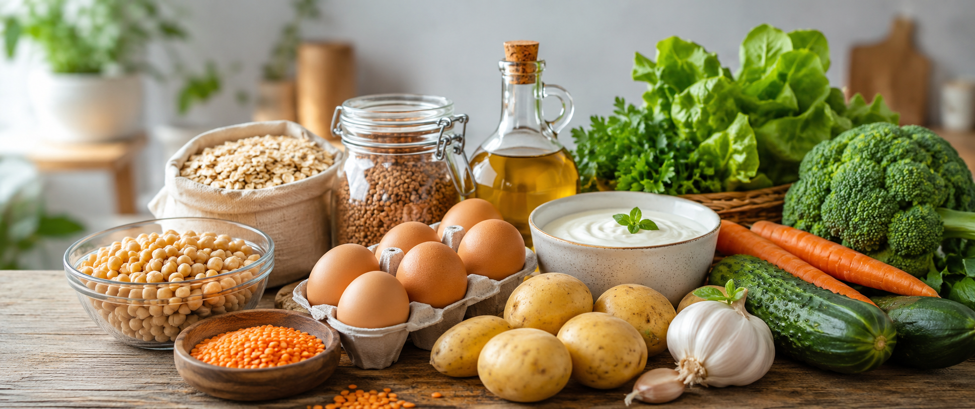 راهنمای انتخاب مواد غذایی رژیمی با بودجه محدود؛ سالم، اقتصادی و سیرکننده